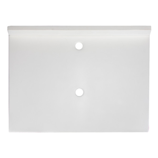 Eden Bath EB_N3122WH 31-in x 22-in Concrete Vanity Top with Back Splash - White