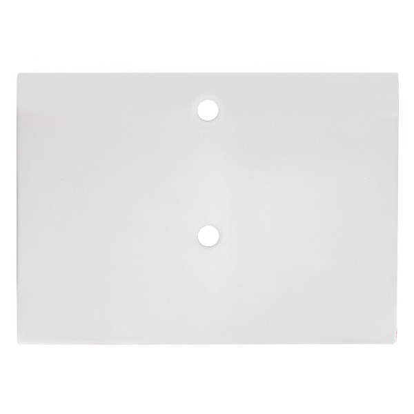 Eden Bath EB_N3122WH 31-in x 22-in Concrete Vanity Top with Back Splash - White