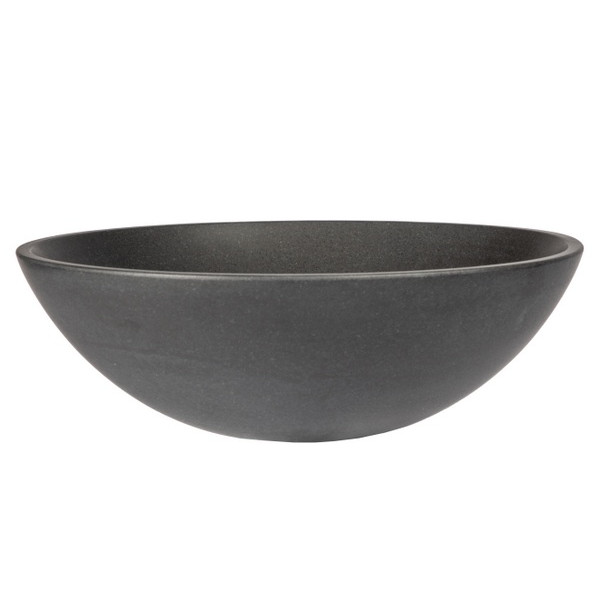 Eden Bath EB_S002LS-H Lava Stone Round Sink Bowl
