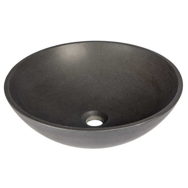 Eden Bath EB_S002LS-H Lava Stone Round Sink Bowl