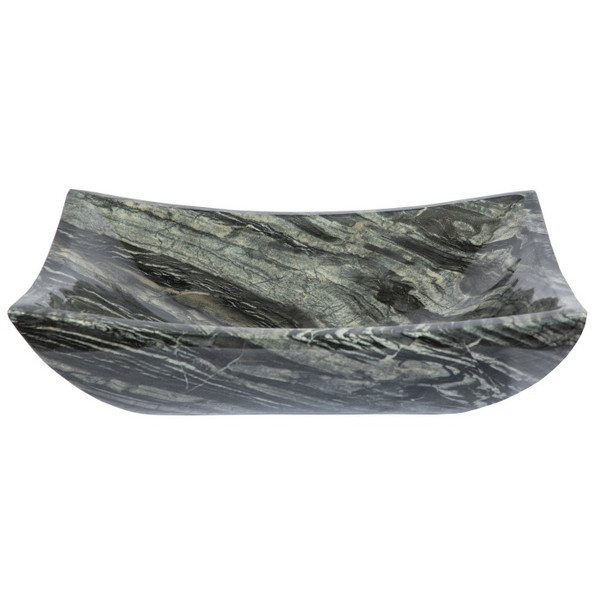Eden Bath EB_S011WB-P Deep Zen Sink - Wooden Black Marble