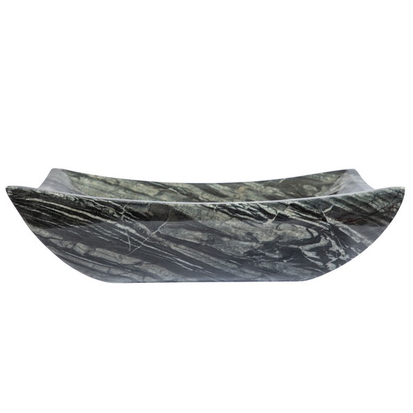 Eden Bath EB_S011WB-P Deep Zen Sink - Wooden Black Marble