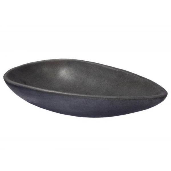 Eden Bath EB_S024LS-H Pod Shaped Vessel Sink - Honed Lava Stone