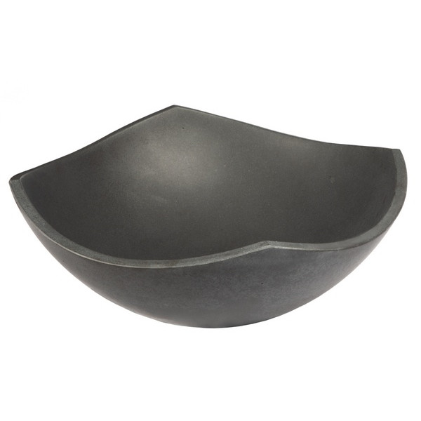Eden Bath EB_S027LS-H Arched Edges Bowl Sink - Honed Lava Stone