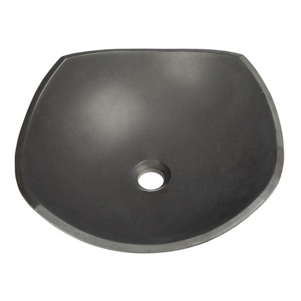 Eden Bath EB_S027LS-H Arched Edges Bowl Sink - Honed Lava Stone