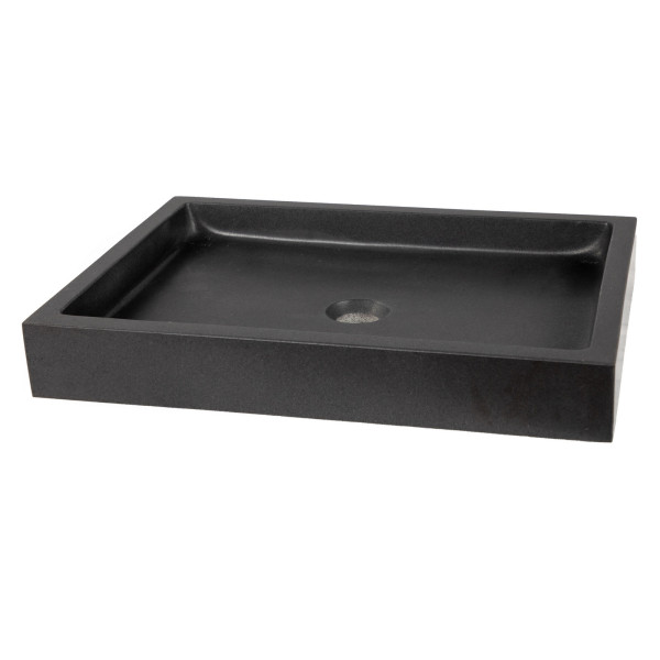 Eden Bath EB_S040LS-H Rectangular Honed Lava Stone Vessel Sink