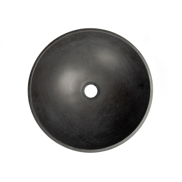 Eden Bath EB_S052LS-H 16-in Round Sloped Vessel Sink in Lava Stone