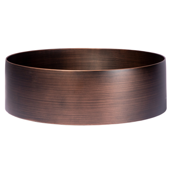 Eden Bath EB_SS001 Round 15-in Stainless Steel Vessel Sink with Drain