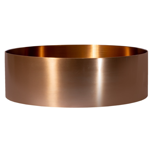 Eden Bath EB_SS001 Round 15-in Stainless Steel Vessel Sink with Drain