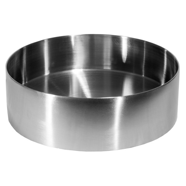 Eden Bath EB_SS001 Round 15-in Stainless Steel Vessel Sink with Drain