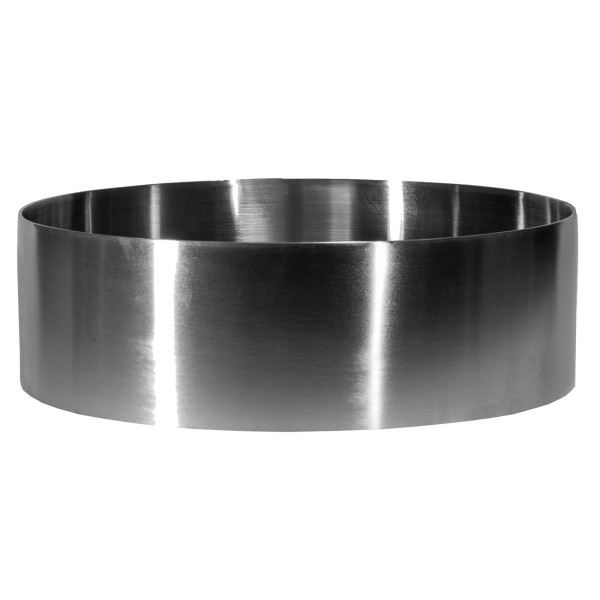 Eden Bath EB_SS001 Round 15-in Stainless Steel Vessel Sink with Drain