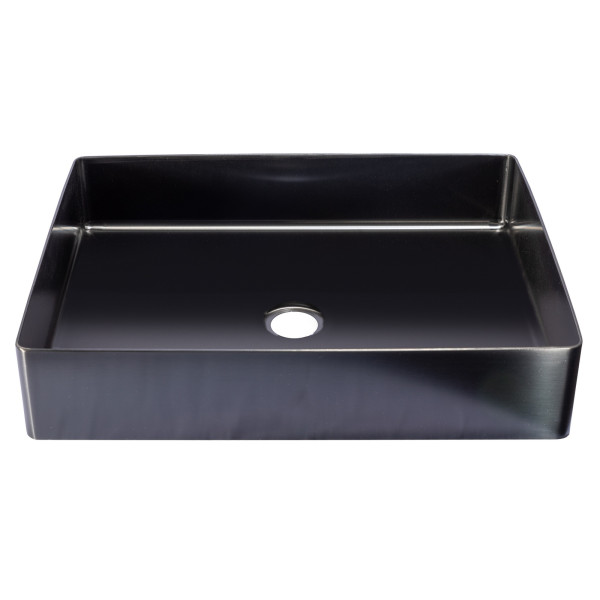 Eden Bath EB_SS002 Rectangular 18.9 x 14.6-in Stainless  Vessel Sink + Drain
