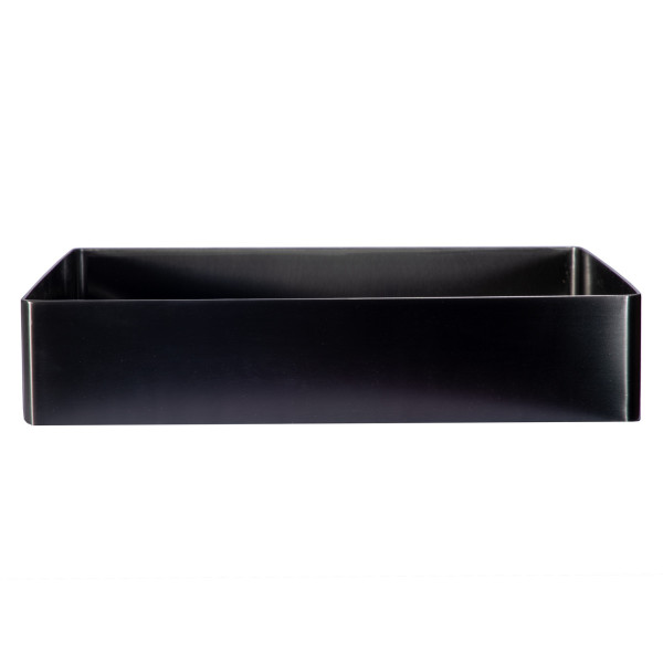Eden Bath EB_SS002 Rectangular 18.9 x 14.6-in Stainless  Vessel Sink + Drain