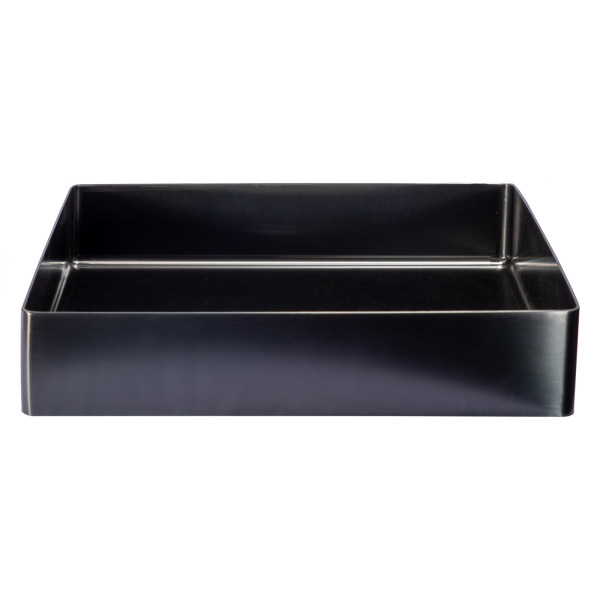 Eden Bath EB_SS002 Rectangular 18.9 x 14.6-in Stainless  Vessel Sink + Drain