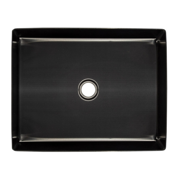 Eden Bath EB_SS002 Rectangular 18.9 x 14.6-in Stainless  Vessel Sink + Drain