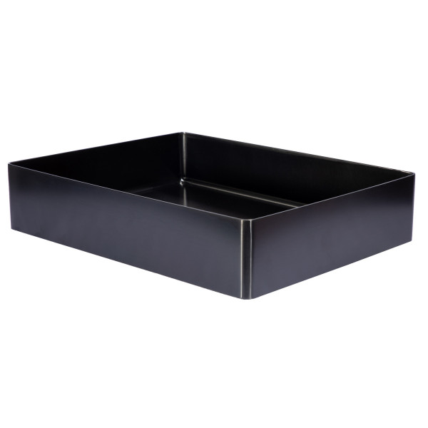 Eden Bath EB_SS002 Rectangular 18.9 x 14.6-in Stainless  Vessel Sink + Drain