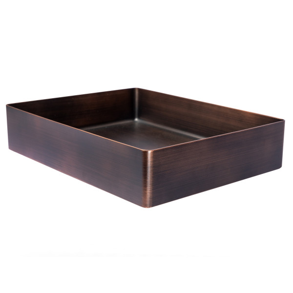 Eden Bath EB_SS002 Rectangular 18.9 x 14.6-in Stainless  Vessel Sink + Drain