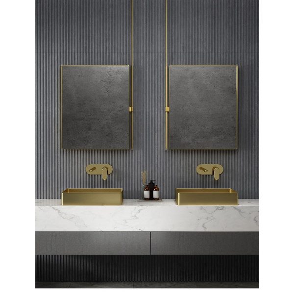 Eden Bath EB_SS002 Rectangular 18.9 x 14.6-in Stainless  Vessel Sink + Drain
