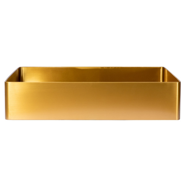 Eden Bath EB_SS002 Rectangular 18.9 x 14.6-in Stainless  Vessel Sink + Drain