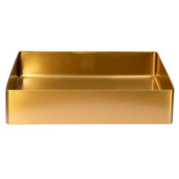 Eden Bath EB_SS002 Rectangular 18.9 x 14.6-in Stainless  Vessel Sink + Drain