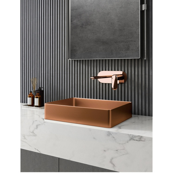 Eden Bath EB_SS002 Rectangular 18.9 x 14.6-in Stainless  Vessel Sink + Drain
