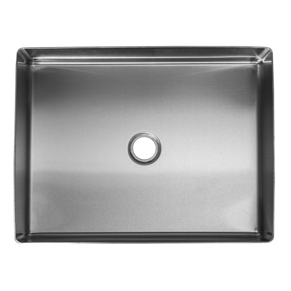 Eden Bath EB_SS002 Rectangular 18.9 x 14.6-in Stainless  Vessel Sink + Drain
