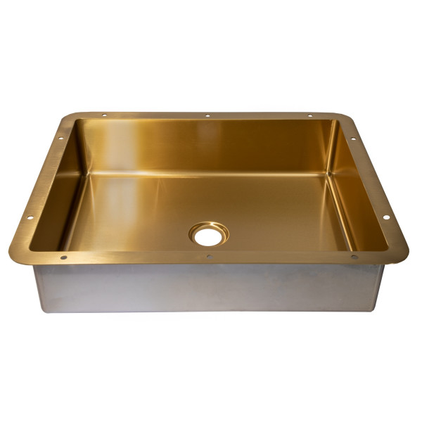 Eden Bath EB_SS051 Rectangular 18.63 x 14.37-in Undermount Sink with Drain