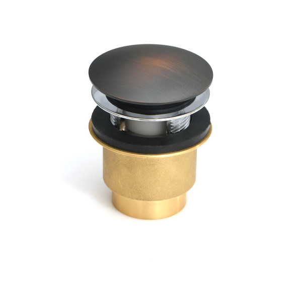 Aquatica Euroclicker-FA Accessories Tub Drain With Integrated Overflow