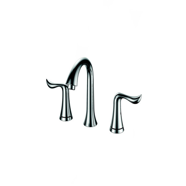 EVIVA EVFT320 Lahara® Deck Mount Two Handles Widespread Bathroom Sink Faucet