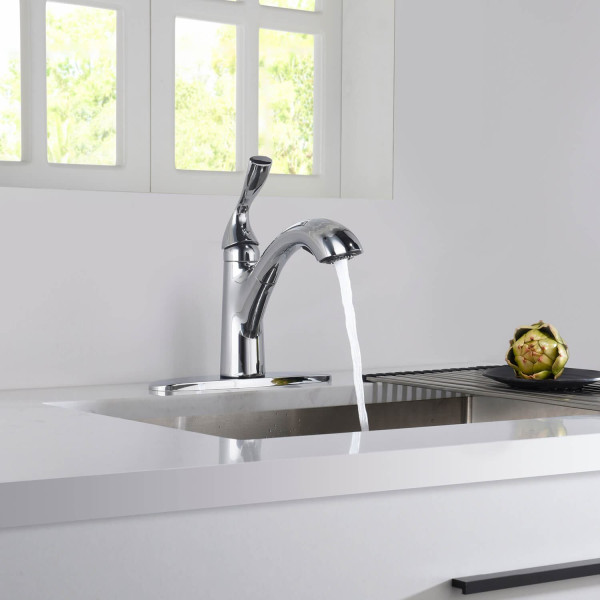 KIBI F103CH Single Handle Pull Down Kitchen Faucet