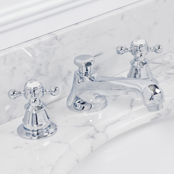 Water Creation F2-0009-..-BX Widespread Lavatory Faucet with Pop-Up Drain 