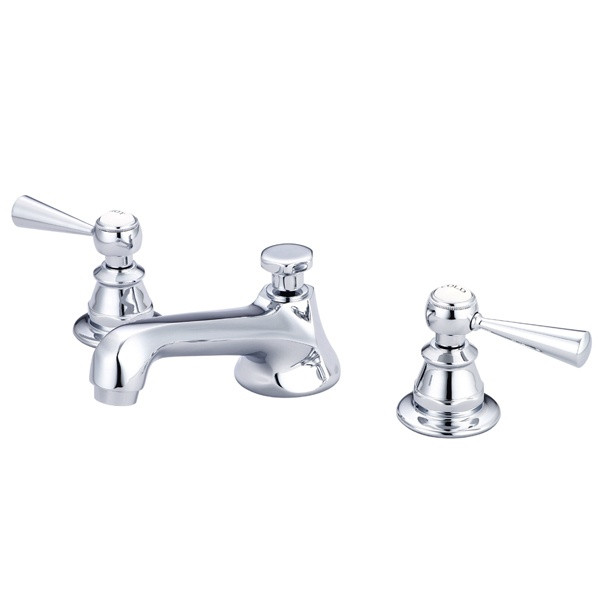 Water Creation F2-0009-..-ML Lever Two Handles Faucet with Pop-Up Drain 