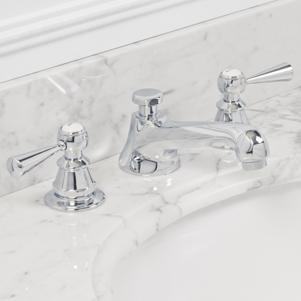 Water Creation F2-0009-..-ML Lever Two Handles Faucet with Pop-Up Drain 