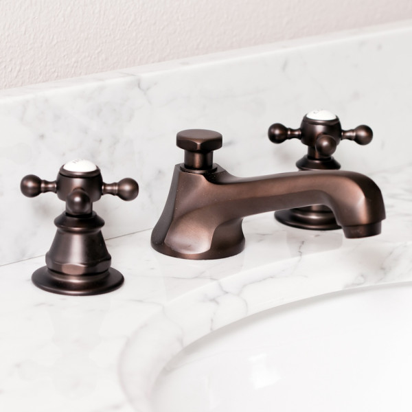 Water Creation F2-0009-..-BX Widespread Lavatory Faucet with Pop-Up Drain 