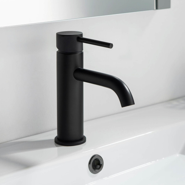 KIBI F201MB Single Handle Bathroom Sink Faucet with Pop Up Drain
