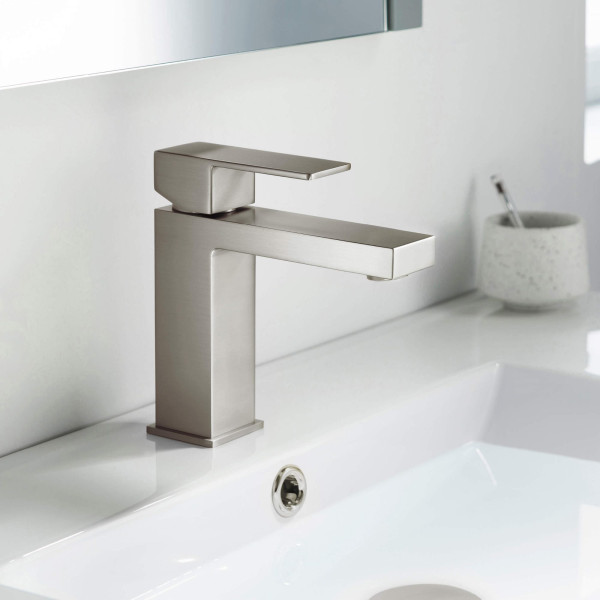 KIBI F202BN Single Handle Bathroom Sink Faucet with Pop Up Drain