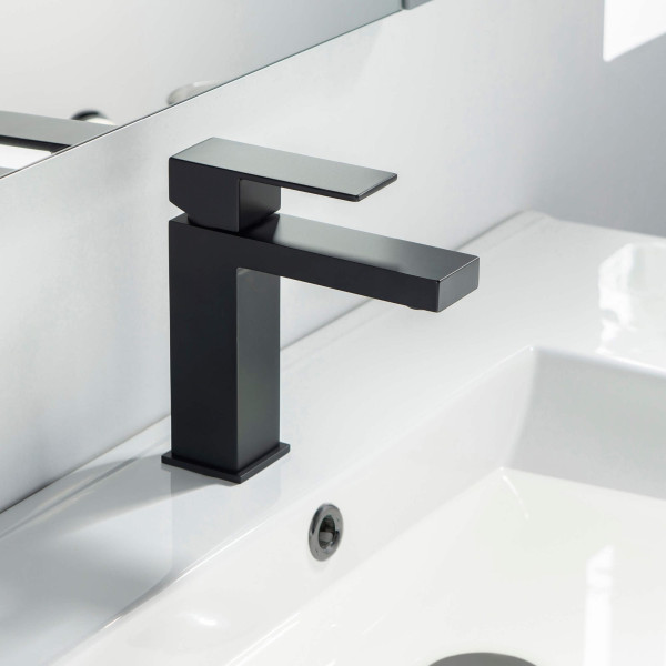 KIBI F202MB Single Handle Bathroom Sink Faucet with Pop Up Drain