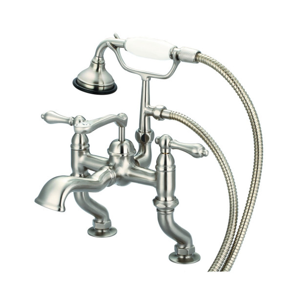 Water Creation F6-0004-..-AL Adjustable Center Faucet with Handle Shower