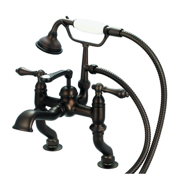 Water Creation F6-0004-..-AL Adjustable Center Faucet with Handle Shower