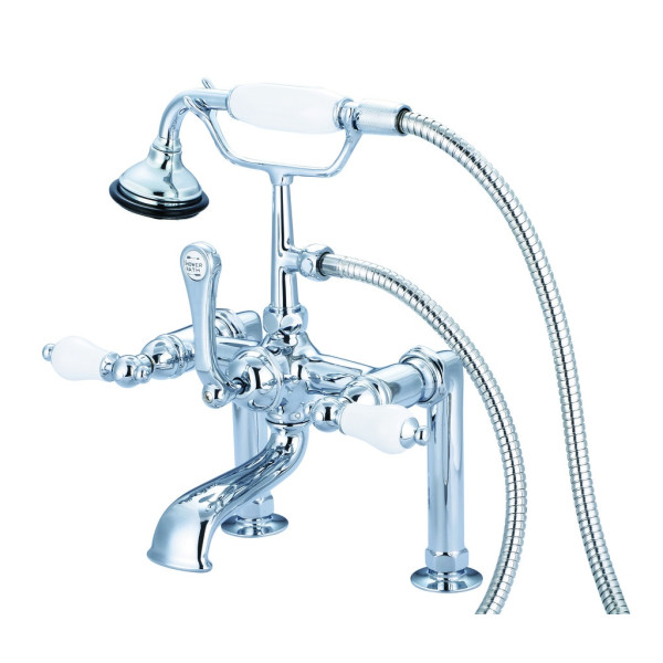 Water Creation F6-0006-..-PL Deck Mounted Tub Faucet with Handheld Shower 