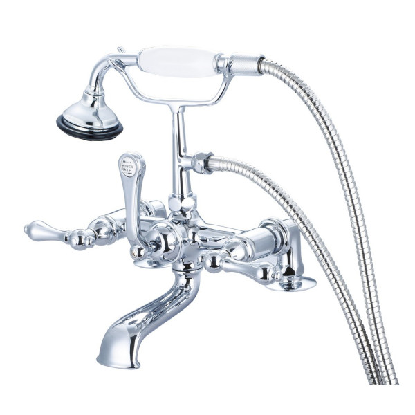 Water Creation F6-0007-..-AL Bathroom Tub Faucet in Triple Plated Chrome