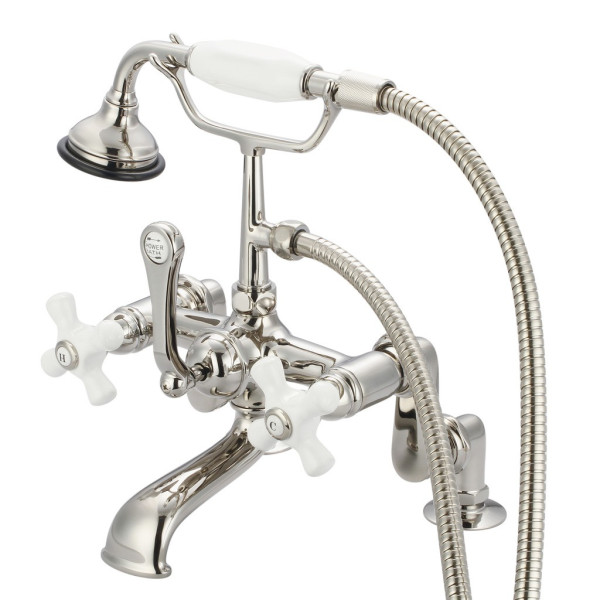 Water Creation F6-0008-..-PX Adjustable Center Tub Faucet With Handshower
