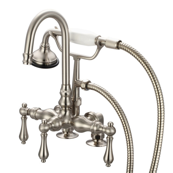 Water Creation F6-0013-..-AL Vintage Classic Bath Tub Faucet - Goose Neck