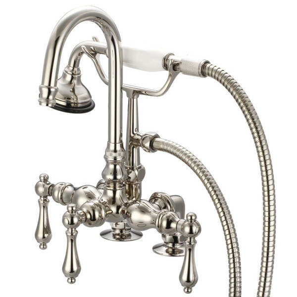 Water Creation F6-0013-..-AL Vintage Classic Bath Tub Faucet - Goose Neck