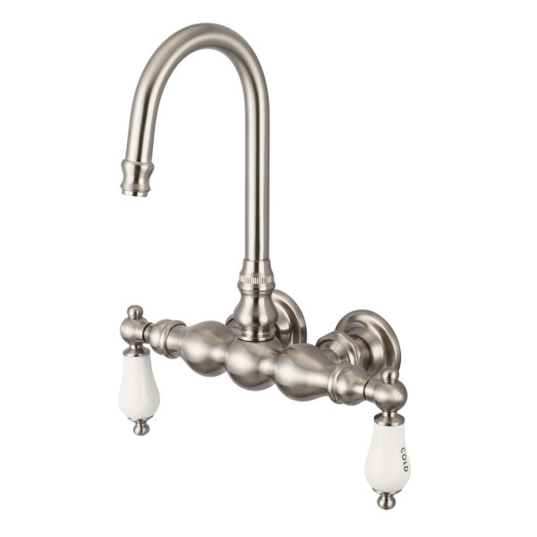 Water Creation F6-0014-..-CL Vintage Classic 3-3/8 Inch Center Tub Faucet