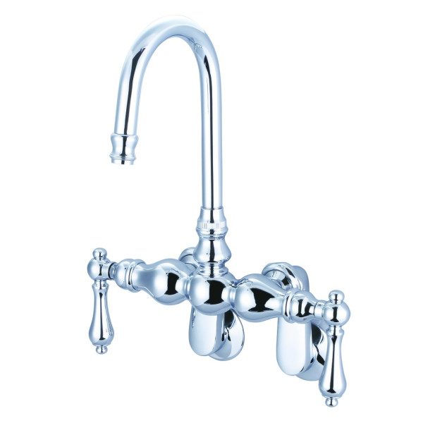 Water Creation F6-0015-..-AL Bathroom Tub Faucet With Swivel Wall Connector