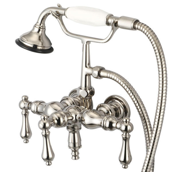 Water Creation F6-0017-..-AL Down Spout Tub Faucet With Handheld Shower