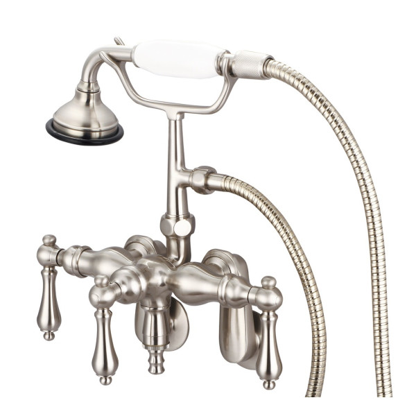 Water Creation F6-0018-..-AL Down Spout Tub Faucet With Handheld Shower