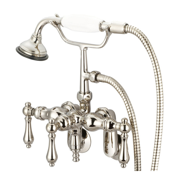 Water Creation F6-0018-..-AL Down Spout Tub Faucet With Handheld Shower
