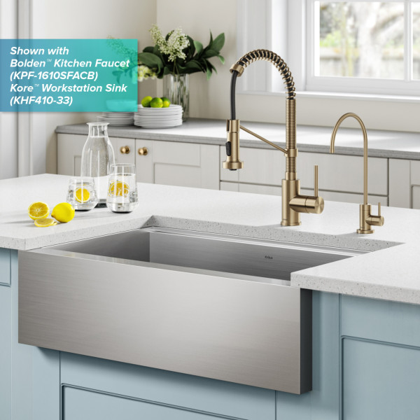 Kraus FF-100 Purita™ 100% Lead-Free Kitchen Water Filter Faucet